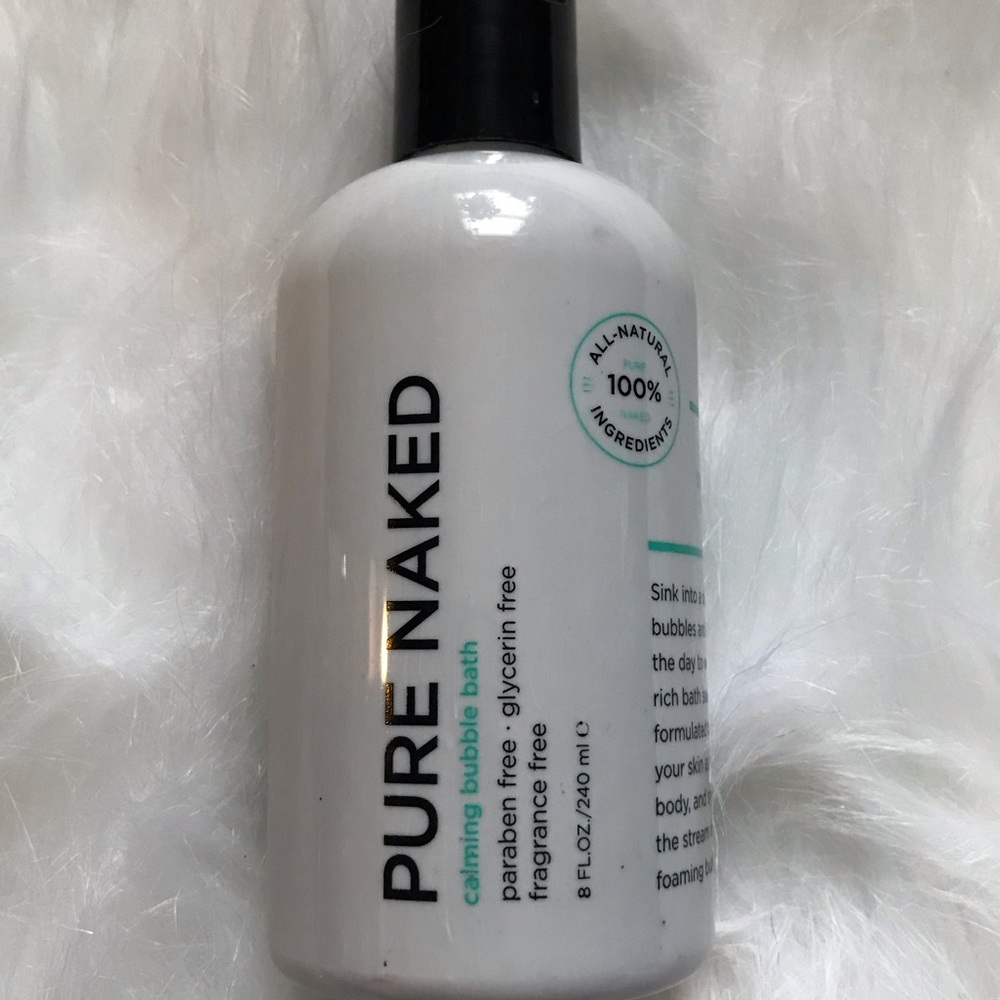 Pure romance calming bubble bath NEW